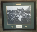 BART STARR Green Bay Packers Signed Autographed Framed Ice Bowl Photo JSA COA