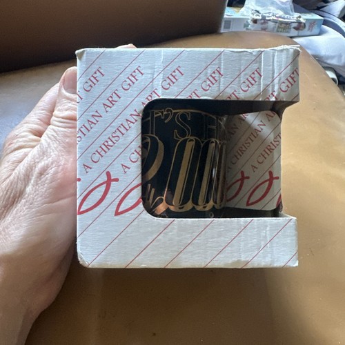 Bin It’s His Millenium Christian Art Gifts Porcelain Coffee Mug - Picture 7 of 8
