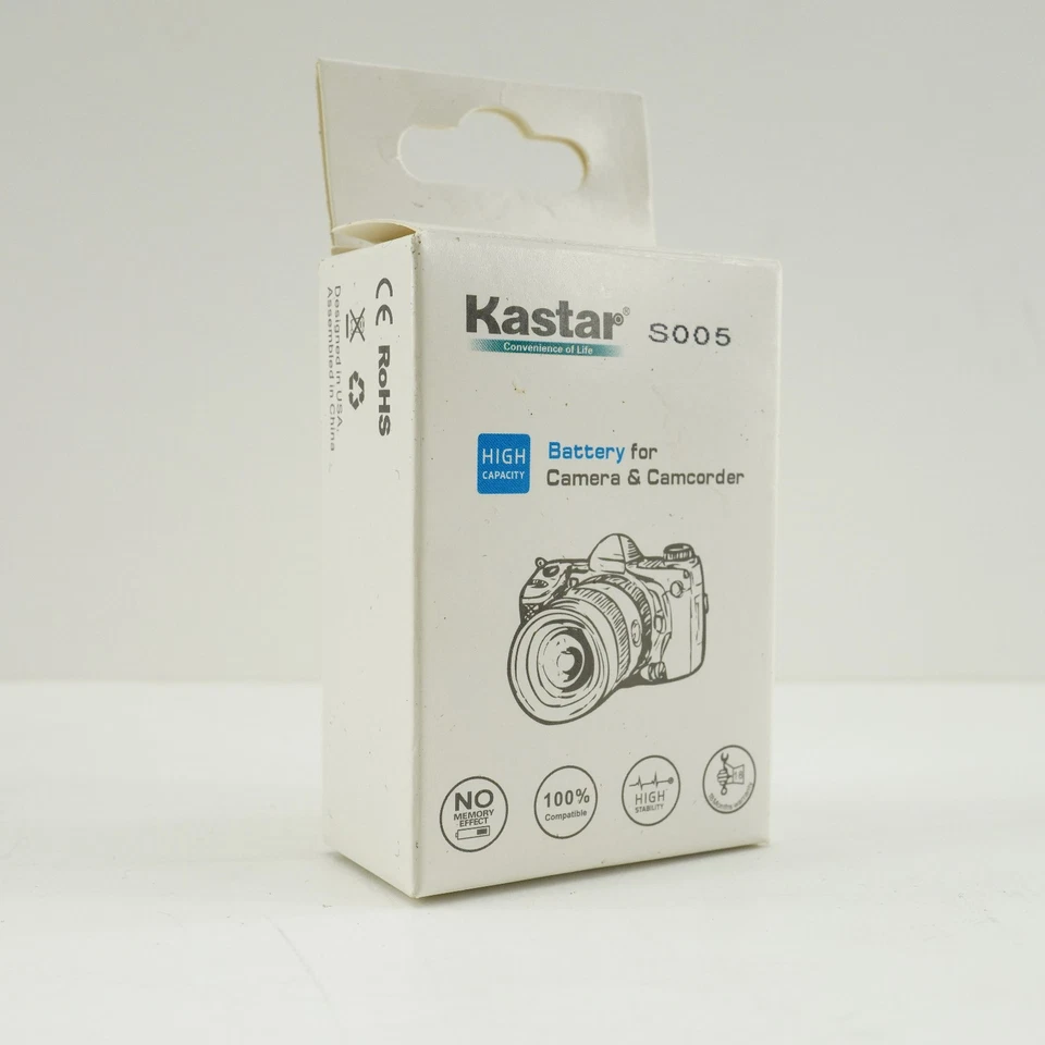 1x Batería Kastar para Panasonic Lumix CGA-S005 DMC-FX9 DMC-FX10 DMC-FX12 FX50 Foto 3 de 4