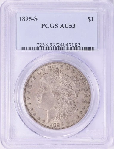 1895-S Morgan Dollar — photo from another recent sale