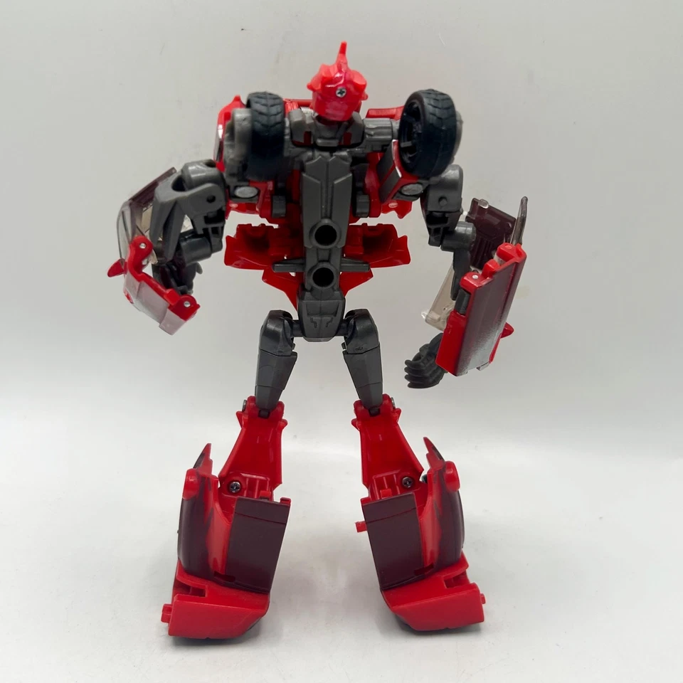 Transformers Prime Deluxe Knock Out Autobot Hasbro Partially Complete EUC - Image 3 of 4