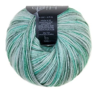 Atelier Zitron High Twist Concept  - mit Merino extrafine - Color 16 grün/ecu