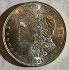💥💥1921 US MORGAN DOLLAR, BU⭐ SILVER COIN