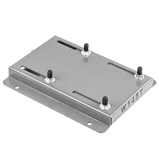 145T Frame Electric Motor Base Mount Adjustable Slide Plate Universal Gray 