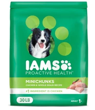 New Proactive Health Adult Dry Dog Food Minichunks with Real Chicken, 30 lb Bag