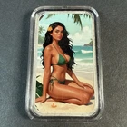1 oz 999 Silver Bar “Midnight Mint “Beach Watch”– Hawaii Limited /199