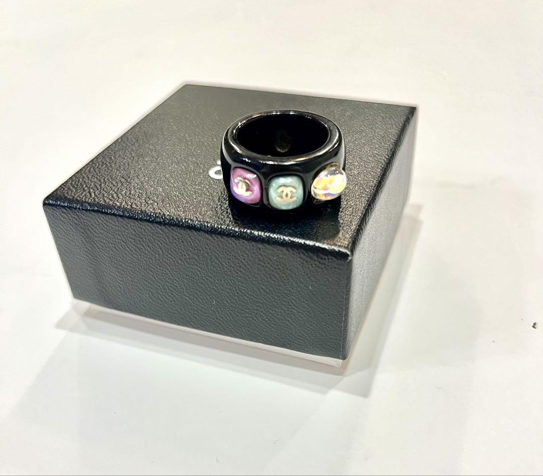 アクセサリー Chanel Coco Mark Ring 04P Vintage Size13 Chanel Coco Mark Ring 04P Vintage Size13 - メルカリ