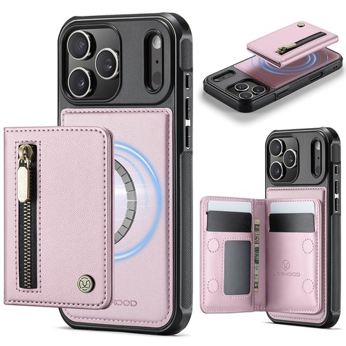 Magnetische Hülle für iPhone 17 Pro Max Air 16 15 14 13 abnehmbarem Geldbeutel - Bild 14 von 20