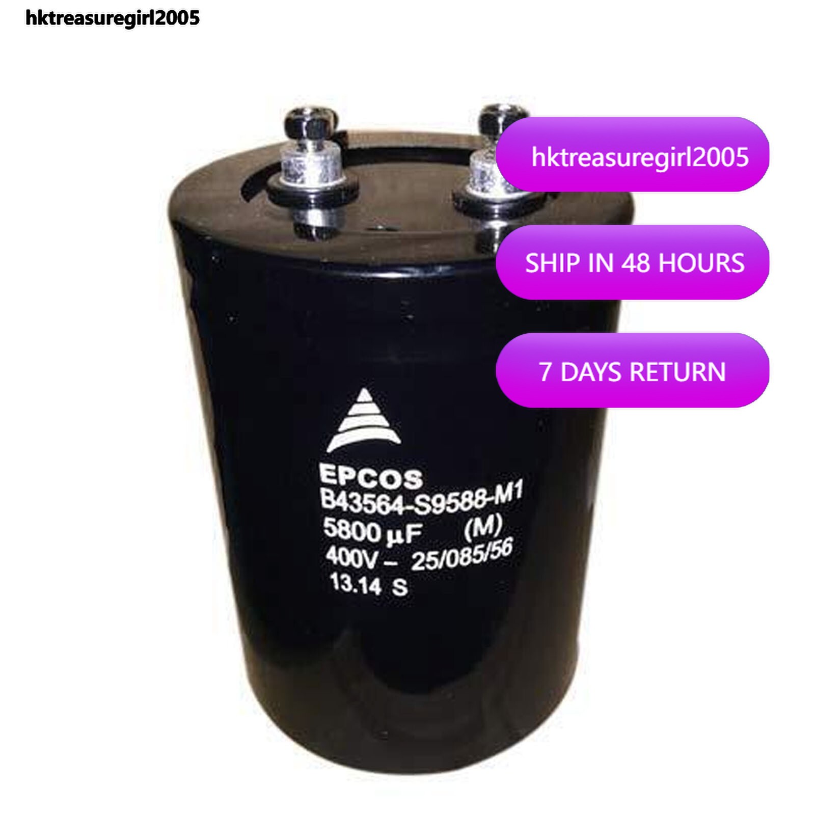 For B43564-S9588-M1 400V 5800UF capacitor