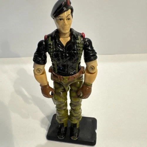 1985 GI JOE SERIES 4 FLINT v1 WARRANT OFFICER COMPLETE NO ACCESSORIES VERY NICE!