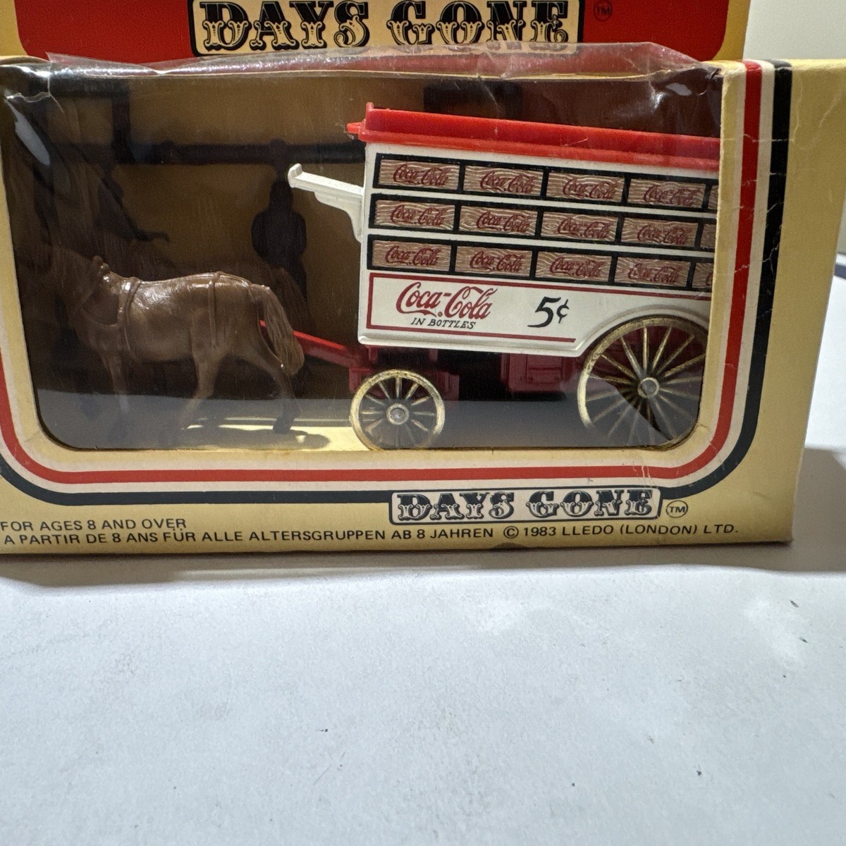 LLEDO DAYS - GONE COCA COLA HORSE AND DELIVERY CARRIAGE | eBay