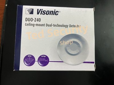 DUO240E Visonic DUO-240 Ceiling Dual Detector NEW Fast delivery Free shipping！