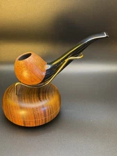 Vintage NOS NIB Chacom Volute Bent Tomato Tobacco Pipe