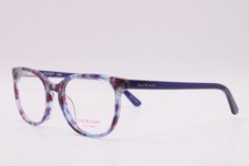 NEW ISAAC MIZRAHI NEW YORK IM30024 BL BLUE PURPLE AUTHENTIC EYEGLASSES 51-19