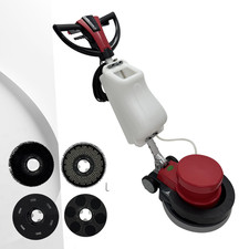 Floor Scrubber Commercial  Home Carpet Cleaning Buffer Polisher Machine 110V