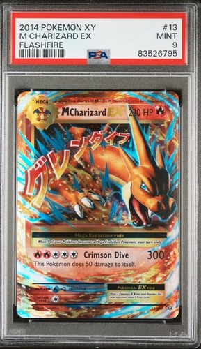 M Charizard-EX graded PSA 9 for sale on eBay