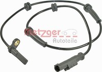 Metzger Raddrehzahl Sensor FüR Fiat Fiorino Linea Qubo 07- 51782490