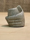 Nice Dug Carved Civil War Lead Bullet Nipple Protector Recovered At Shiloh Tenn