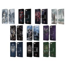 PERSONALIZED ANNE STOKES ART LEATHER BOOK WALLET CASE FOR APPLE iPOD TOUCH MP3