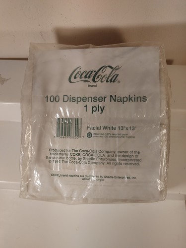 Coca-Cola Collection Napkin Dispenser, Straw Dispenser ,Little Chair, Napkins - Picture 7 of 13