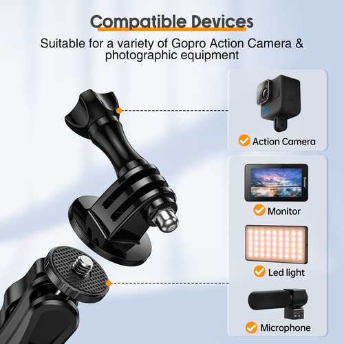 Multifunktionale Superklemme Universal Magic Arm Kugelkopf Halter Kamera Adapter - Bild 5 von 8