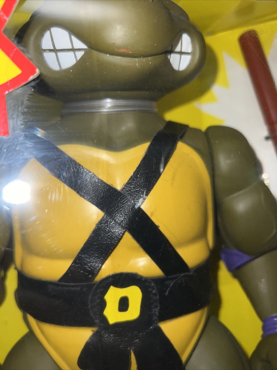 ビンテージ、1989年製のGIANTタートルズのフィギュアです。 Playmates TMNT 1989 Original Giant Michelangelo – Angel