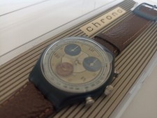 SWATCH Chrono SCN118 Smokey 1996 Cronografo COME NUOVO MAI INDOSSAT-ZR-P2