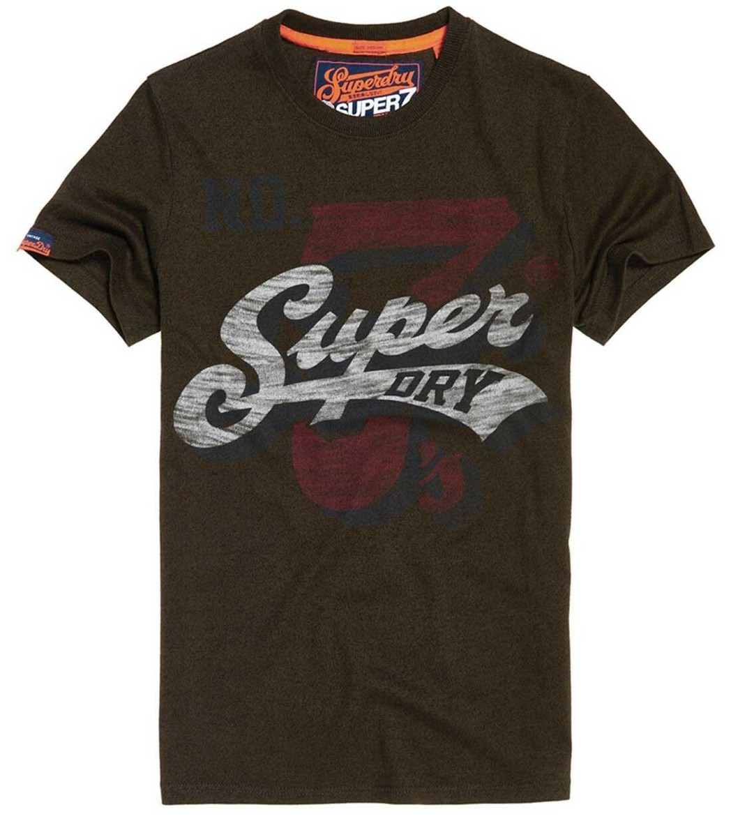 Superdry★ロス・グラフィック ロゴ☆メンズＴシャツ Superdry Men's Logo Japan 76 Graphic T-shirt Size XL Blue