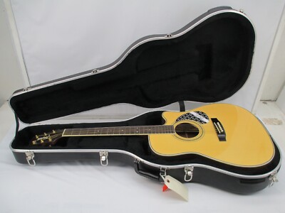 タカミネギター　EG334C　Gシリーズ　希少 Takamine EG334C G Series Acoustic Electric Guitar W/ Case Has Haze