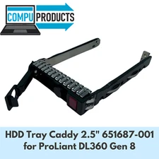 HP HDD Tray Caddy 2.5" 651687-001 for HP ProLiant DL360 DL380 Gen 8
