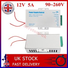 12V 3A Door Access Control Power Supply For RFID Reader Keypad Magnetic Lock New