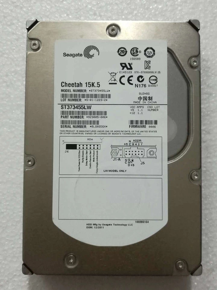 Seagate Cheetah 15000RPM 15K.5 73.4GB,Internal,3.5" (ST373455LW) HDD - Image 3 of 4