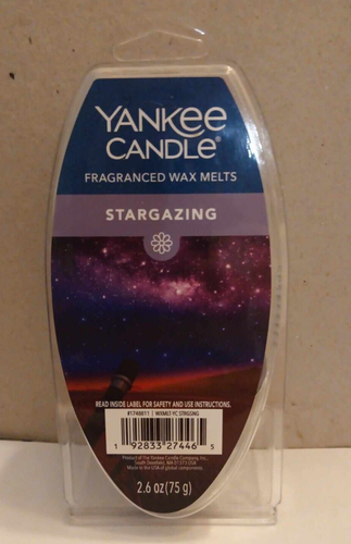 Yankee Candle Duftwachs Melts Stargazing 2,6 oz 75 g 1 NEU Paket 6 Melts