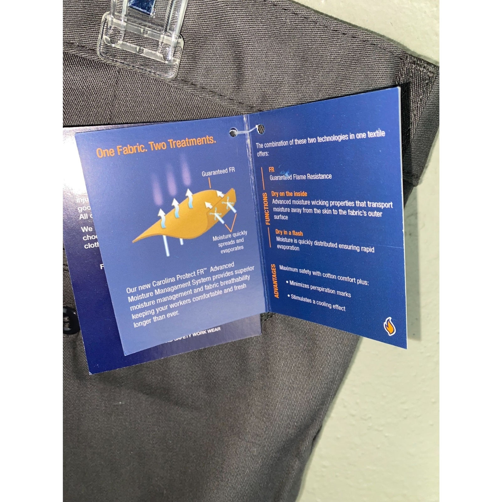 Lapco FR Cat 2 PGRY7 Uniform Pants Gray Reflect Moisture New 38X36 Lot
