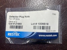 Restek 21883 Detector Plug Nuts NEW (Agilent 5020-8294)