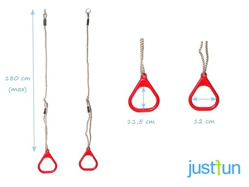 Anillos De Cuerda Anillos De Gimnasia Torre De Escalada Anillos De Columpio - Imagen 9 de 14