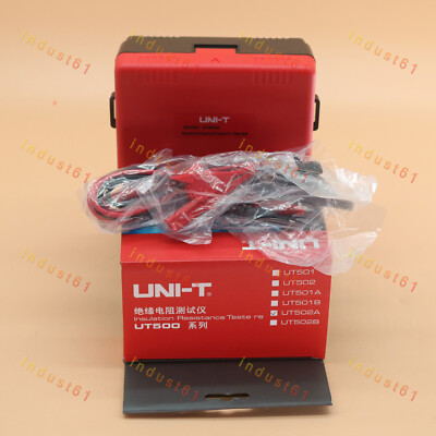 UNI-T UT502A 2500V Digital Insulation Tester Ohm Megohmmeter Light/Buzzer Alarm