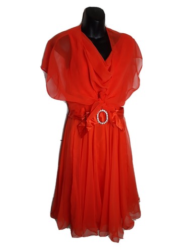 Vintage Miss Elliette Orange 60's 