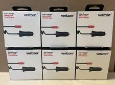 Verizon Micro USB Fast Charge Vehicle Car Charger - Brand New