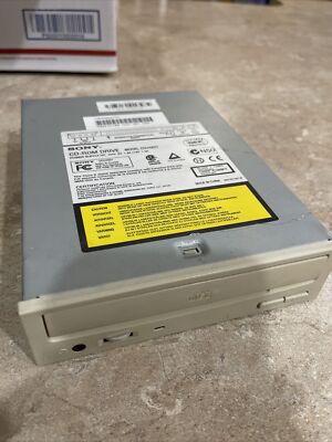 SONY CD-ROM DRIVE CDU4821 INTERNAL BEIGE face plate 