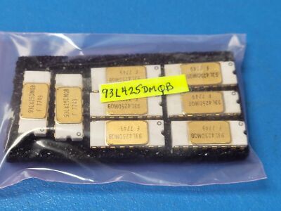 (1) 93L425DMQB FSC VINTAGE Standard SRAM, 1KX1, 70ns, TTL, GOLD CDIP16 VERY RARE