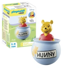 PLAYMOBIL #71318 1.2.3 & Disney: Winnie's Counter Balance Honey Pot NEW!