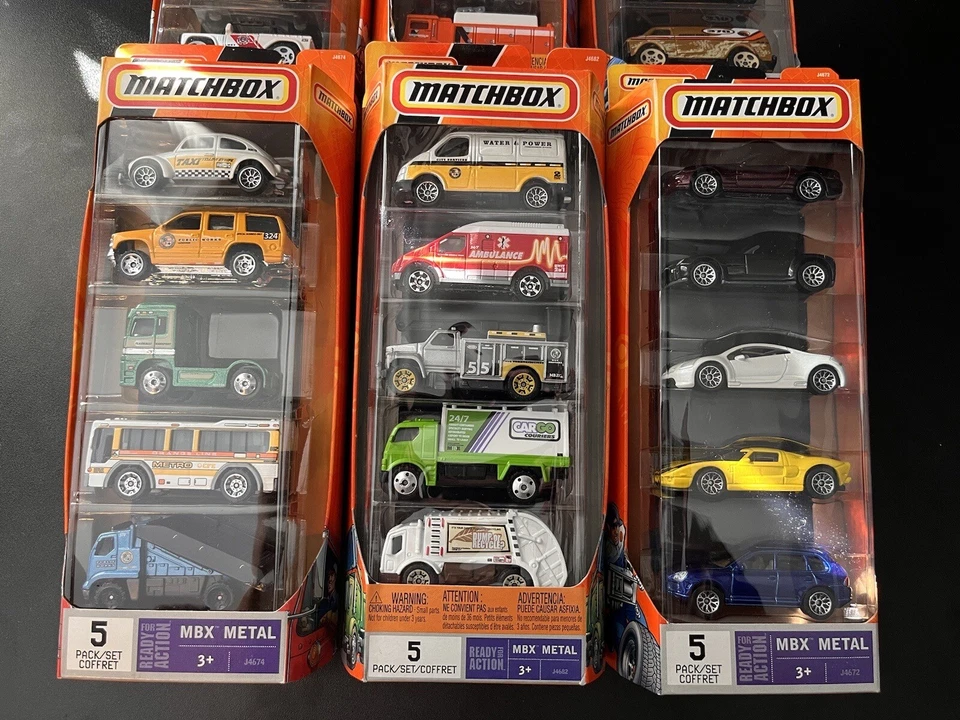 (6) 2007 2008 2009 Matchbox 5 pack ready for action Lot Limited Edition G2 - Image 3 of 3