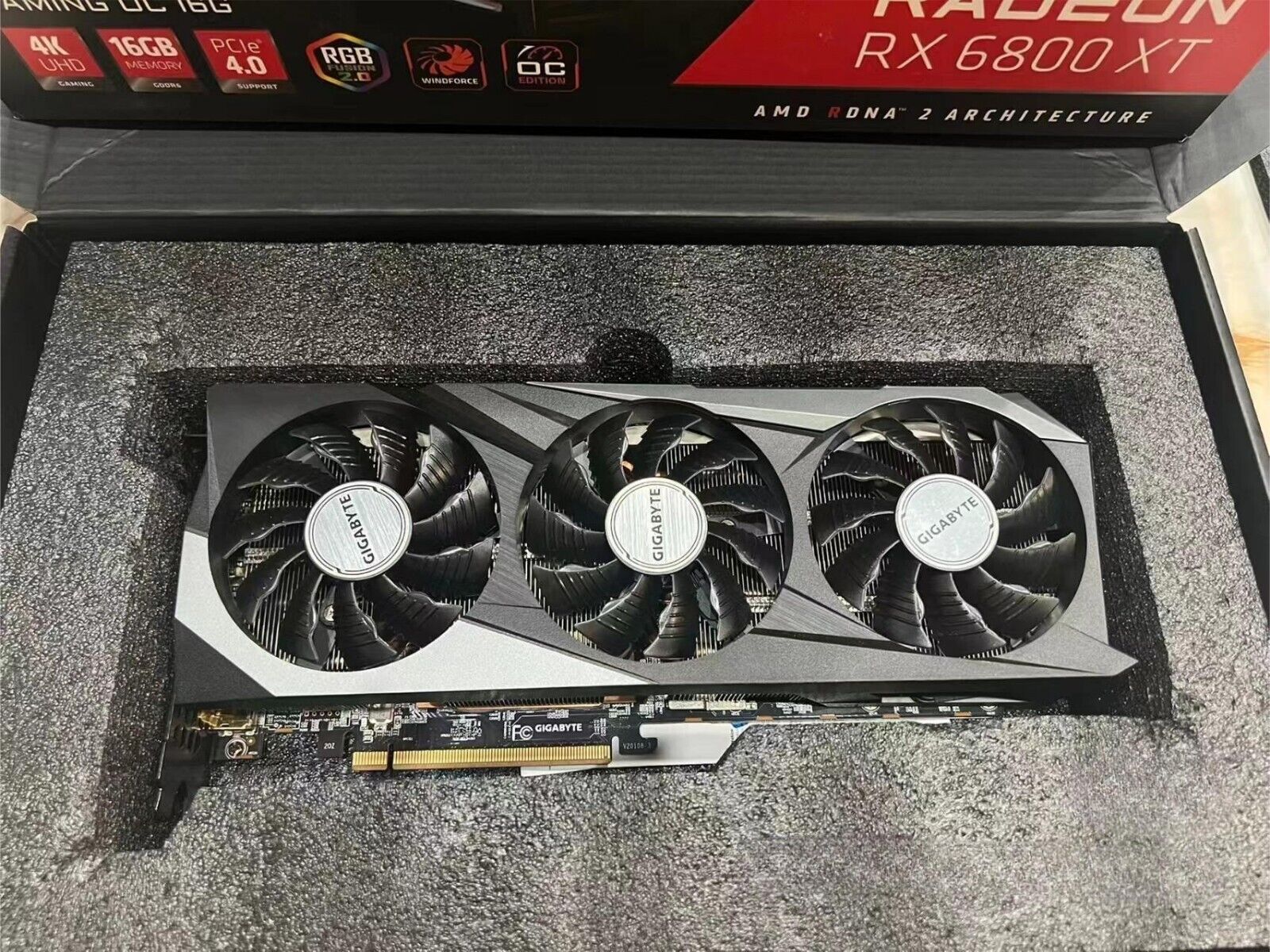 XFX AMD Radeon RX 6800 XT 16GB GDDR6 Graphic Card for sale online