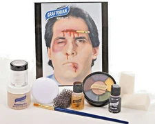 Graftobian Professional Severe Trauma Makeup Kit for Special Effects - NEW
