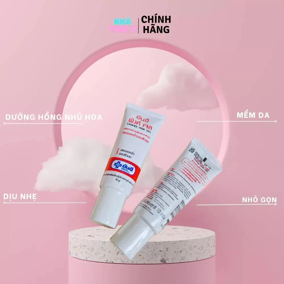 2 x 10g Tailandia YANHEE GEL ROSA Rosa Pezón y Gel Labial NUEVO (CADUCIDAD 06/2027) Foto 4 de 4