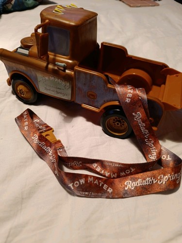 Disney Cars Land 10th Anniversary Tow Mater Popcorn Bucket - Disney Parks - Picture 13 of 14