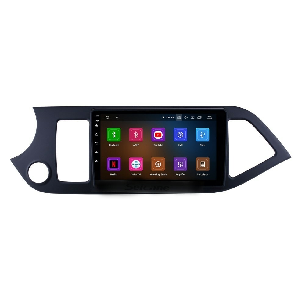 Autoradio Android 9" Kia Picanto 2011-2016 - GPS Bluetooth et Android Auto