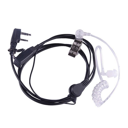 FBI Style Headset Earphone Earpiece Mic Security Radio Walkie Talkie Pro 2 -b - Zdjęcie 6 z 8