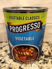 10 CANS Progresso Vegetable Classics Vegetable Soup 19 oz Can Fiber